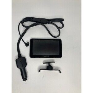 Garmin Nuvi 2555LM 5” GPS Navigator Car Adapter/Charger Holder Bundle Working